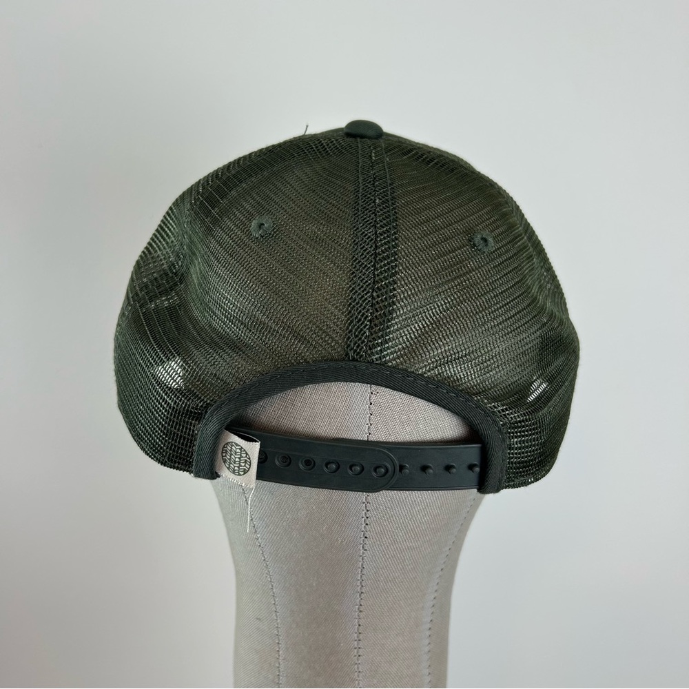 NWOT Get Remote Anthem Green Padded Mesh Snap Back Adjustable Trucker Hat - Picture 3 of 7